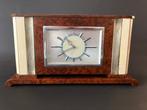 Pendule -   Art Deco - Hout en bot en .800 zilver -, Antiek en Kunst