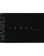 2001 CHEVROLET TAHOE INSTRUCTIEBOEKJE NEDERLANDS, Ophalen of Verzenden