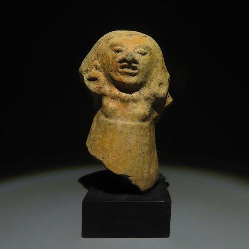 Maya Terracotta Antropomorfe figuur. 300-700 n.Chr. 10,5 cm, Antiquités & Art, Antiquités | Autres Antiquités