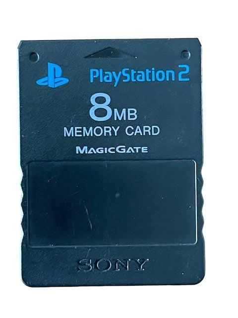 Playstation 2 Memory Card 8MB Zwart Origineel (PS2), Games en Spelcomputers, Spelcomputers | Sony Consoles | Accessoires, Verzenden