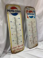 Thermomètre (2) - Métal - Thermomètres originaux Pepsi Coca, Antiek en Kunst