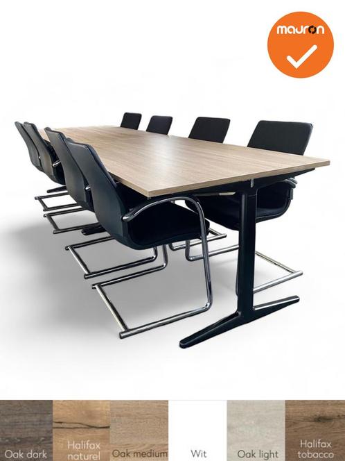 Vergadertafel - Ahrend 320x100 - Mehes - Bestaand uit 2 blad, Zakelijke goederen, Kantoor en Winkelinrichting | Kantoormeubilair en Inrichting