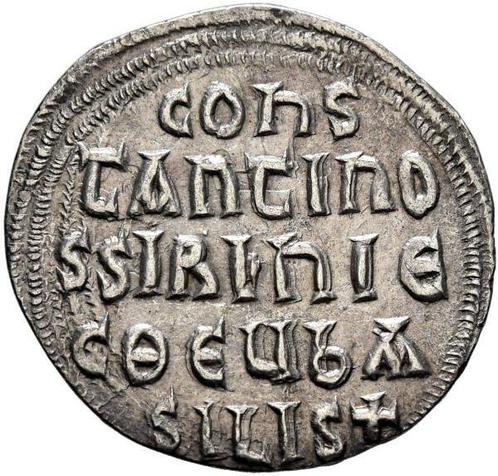 Empire byzantin. Constantin VI (780-797 apr. J.-C.)., Postzegels en Munten, Munten | Europa | Niet-Euromunten
