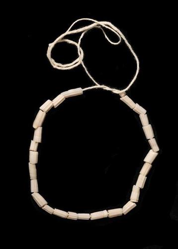 West-Aziatisch Witte schelp Kralen armband (Zonder