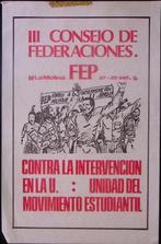 Poster over studenten demonstraties in Peru (lijst optie), Verzamelen, Verzenden, Nieuw, Overige onderwerpen, Met lijst