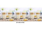 Veiling -      iBella Living 6 stuks dubbelwandige glazen 25, Collections, Verres & Petits Verres