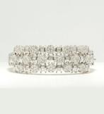 Armband - 14 karaat Witgoud -  3.95ct. tw. Diamant