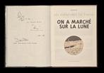 Tintin T17 - On a marché sur la lune + dédicace dHergé +