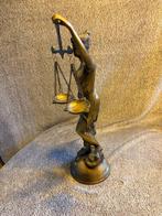 Klassiek bronzen beeld van Vrouwe Justitia – ca. 1900 – 40
