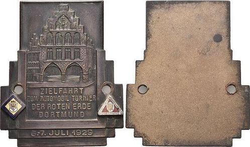 Bronze-plakette 1929 Dortmund Leopold 1658-1705, Postzegels en Munten, Munten | Europa | Niet-Euromunten, België, Verzenden
