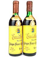 1959 & 1962 Bodegas Franco-Españolas, Excelso - Rioja Gran, Verzamelen, Wijnen, Nieuw
