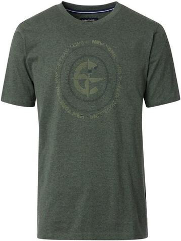 Casa Moda New York T-shirt Met Print 954383900-301 Groen beschikbaar voor biedingen