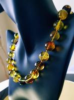 Amber Natuurlijke Baltische barnsteenketting - Ronde bal