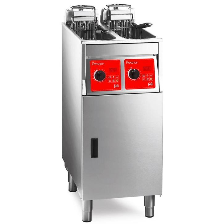 Friteuse | PRECISION | Elektrisch | 9+9L | 95°C/190°C |, Articles professionnels, Horeca | Équipement de cuisine, Envoi