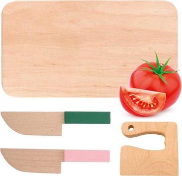 Tweedekans | Qwali Houten Kindermessen Set - Veilig - Incl. beschikbaar voor biedingen