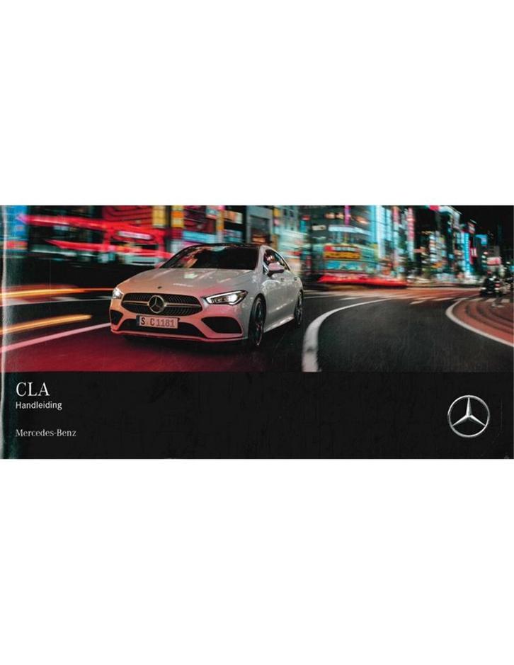 2019 MERCEDES BENZ CLA KLASSE INSTRUCTIEBOEKJE NEDERLANDS, Auto diversen, Handleidingen en Instructieboekjes