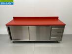 Acier inoxydable Polyéthylène PE Armoire de travail Table de, Verzenden