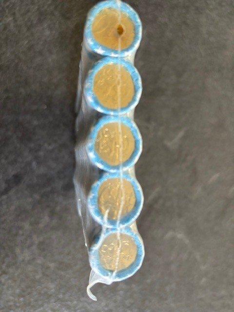 Finland. 10 Cent 2001 (400 munten) in 10 rollen (Zonder, Postzegels en Munten, Munten | Europa | Euromunten