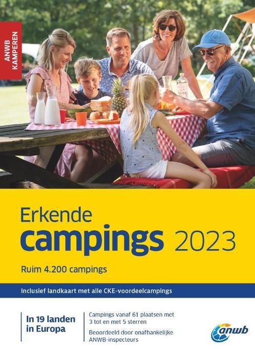 Erkende Campings 2023 / ANWB Campinggids 9789018049188 ANWB, Boeken, Reisgidsen, Zo goed als nieuw, Verzenden