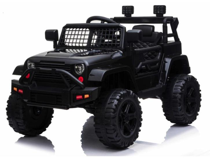 Jeep Mountain King, 12 volt  elektrische kinderauto met rubb, Enfants & Bébés, Jouets | Extérieur | Véhicules à batterie, Enlèvement ou Envoi