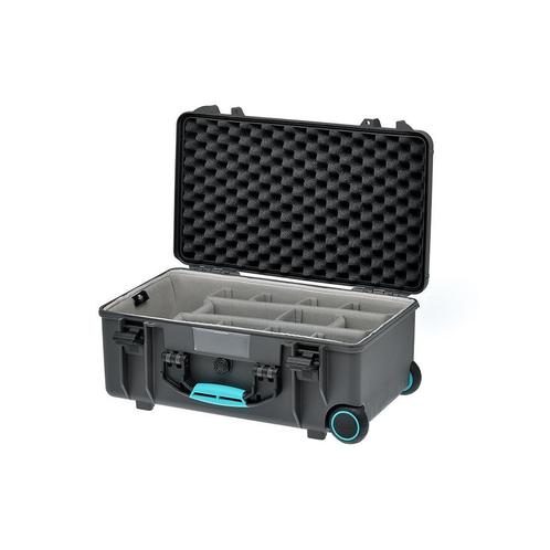 HPRC 2550W met wielen -Second Skin gravel grey-blue bassa..., Audio, Tv en Foto, Foto | Cameratassen, Gebruikt, Ophalen of Verzenden