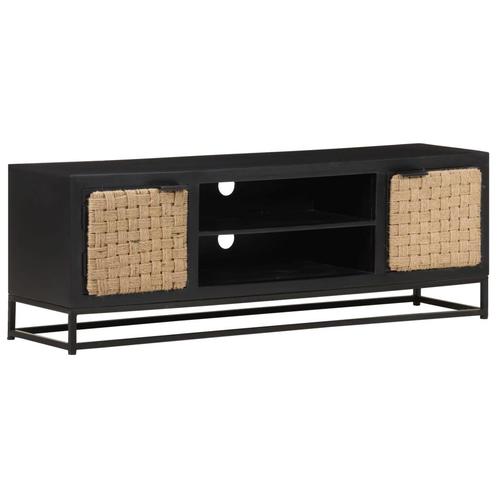 vidaXL Tv-meubel120x30x40 cm massief mangohout, Huis en Inrichting, Kasten |Televisiemeubels, Nieuw, Verzenden