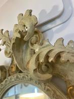 Miroir - Veneziano décoré avec peinture.
