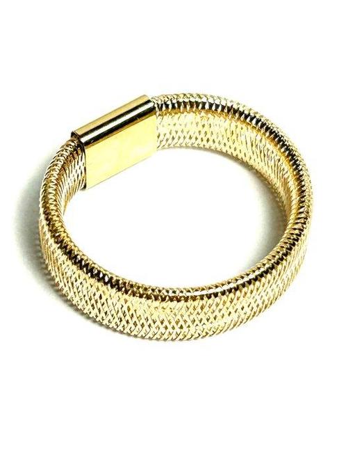 Zonder Minimumprijs - Ring - 18 karaat Geel goud - Modern, Handtassen en Accessoires, Ringen
