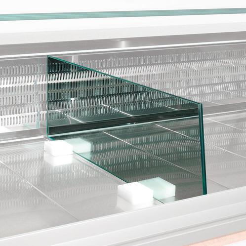 Scheiding Expositie In Glas (l.860mm), Elektronische apparatuur, Vriezers en Diepvrieskisten, Ophalen of Verzenden