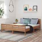 vidaXL Cadre de lit Bois de teck massif 160x200 cm