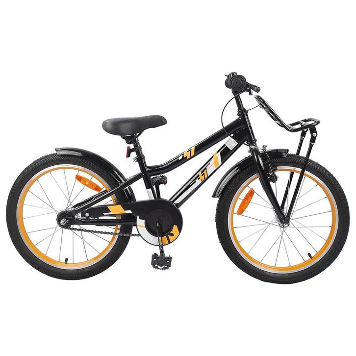 vidaXL Kinderfiets 20 Inch voor 6-11 jaar oud Oranje Zwart, Fietsen en Brommers, Fietsen | Racefietsen, Nieuw, Verzenden