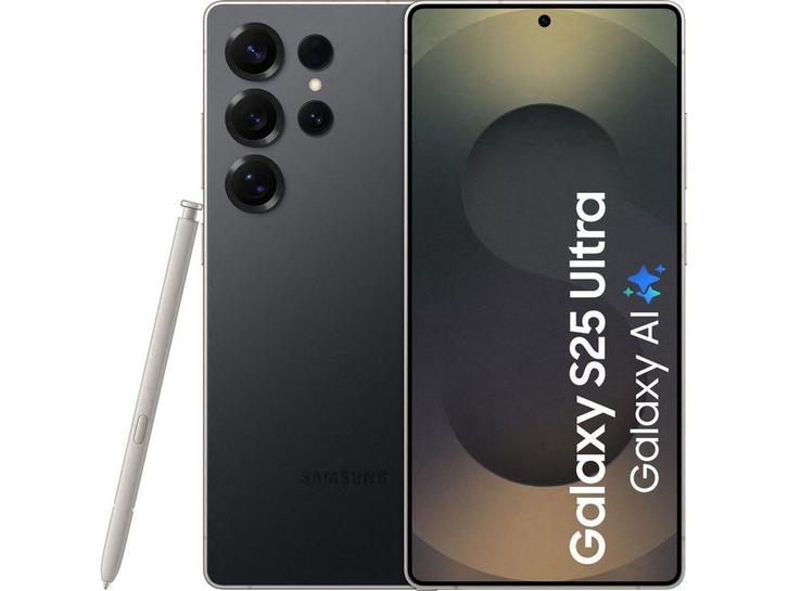 Samsung Galaxy S25 Ultra - 256GB - 5G - Zwart, Télécoms, Téléphonie mobile | Samsung, Envoi