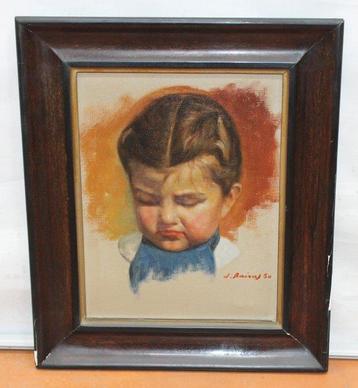 Joan Baixas Sigalés (1911-1995) - Retrato de niña
