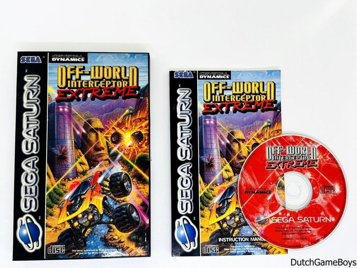 Sega Saturn - Off-World Interceptor - Extreme, Games en Spelcomputers, Games | Overige, Gebruikt, Verzenden