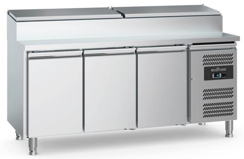 Saladette met RVS deksel 417L | 8x 1/3 GN | 3 deurs |, Zakelijke goederen, Horeca | Keukenapparatuur, Nieuw in verpakking, Verzenden