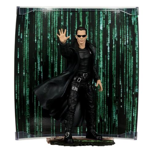 Matrix Movie Maniacs Statue Neo 15 cm, Collections, Cinéma & Télévision, Enlèvement ou Envoi