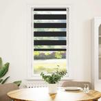vidaXL Duo Rolgordijn 40x100cm Zwart, Huis en Inrichting, Verzenden, Nieuw