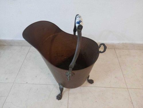Openhaard accessoire - Koper, Messing - Carbonara, Antiek en Kunst, Antiek | Overige Antiek
