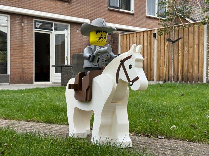 Figuur - Sheriff and Horse - Plastic, Kinderen en Baby's, Speelgoed | Duplo en Lego