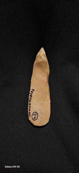 Paléolithique Silex couteaux silex mousterien 45 000 av jc, Antiek en Kunst, Antiek | Overige Antiek