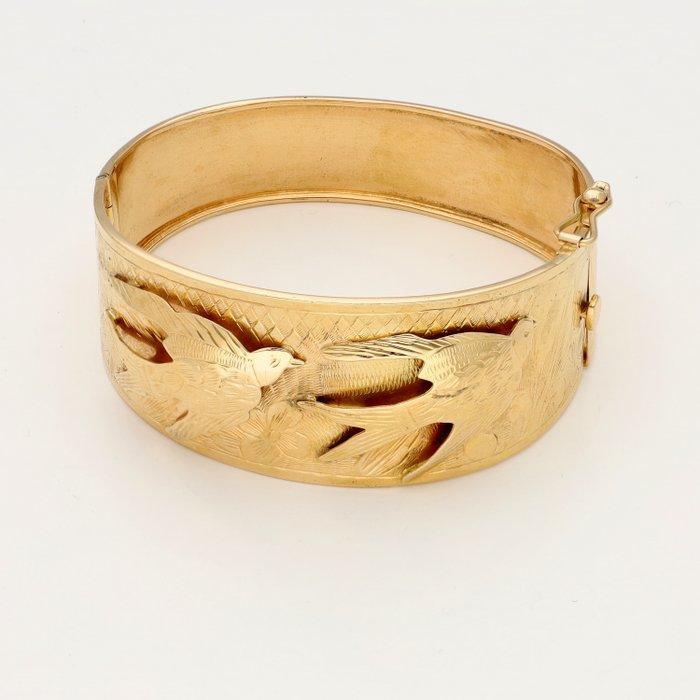 Armband - 18 karaat Geel goud, Handtassen en Accessoires, Armbanden