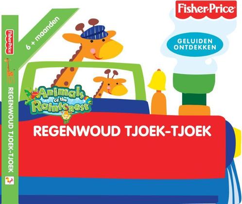 Regenwoud Tjoek- Tjoek Karton boekje / Fisher price J. Elist, Livres, Livres pour enfants | 0 an et plus, Envoi