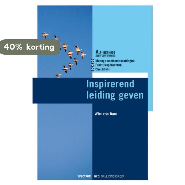 Inspirerend leiding geven / Vantoen.nu 9789027426628, Boeken, Economie, Management en Marketing, Zo goed als nieuw, Verzenden