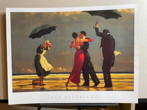 Jack Vettriano (1951, Scotland) - The Singing Butler (1992), Antiek en Kunst, Kunst | Tekeningen en Fotografie