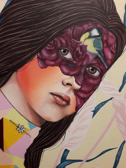 Irene Raspollini - Nevia, Antiek en Kunst, Kunst | Schilderijen | Modern