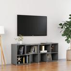 vidaXL Meuble TV Gris 104x30x52 cm Bois dingénierie, Huis en Inrichting, Verzenden