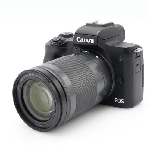 Canon EOS M50 mark II zwart + 18-150mm IS STM | Tweedehands, Audio, Tv en Foto, Foto | Lenzen en Objectieven, Zo goed als nieuw