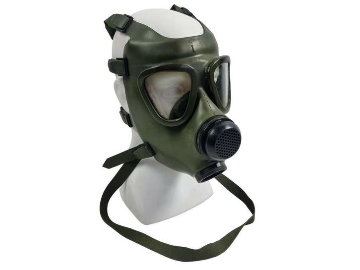 Masker in nieuwstaat. Ongebruikte legerstock. Transparante l, Collections, Objets militaires | Général, Enlèvement ou Envoi
