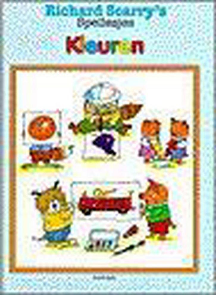 Kleuren / Spellesjes 9789026108778 Richard Scarry, Boeken, Kinderboeken | Baby's en Peuters, Gelezen, Verzenden