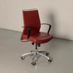 Franch Dorso bureaustoel, rood, vaste armsteunen, Ophalen of Verzenden